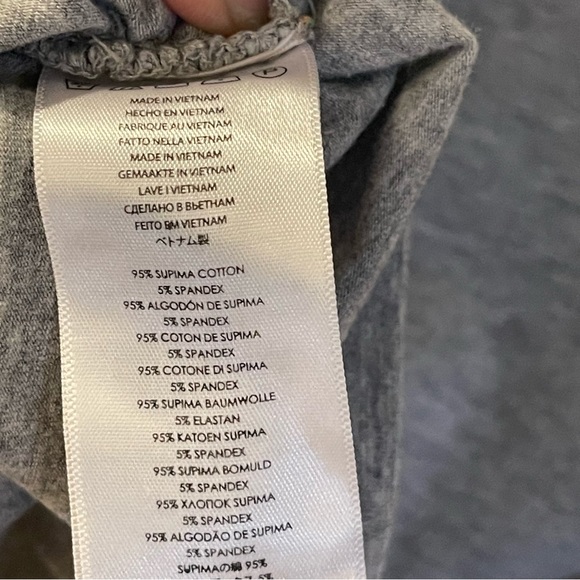 Michael Kors Gray Tee - Size Large - Gently loved - Short Sleeved - Picture 7 of 7